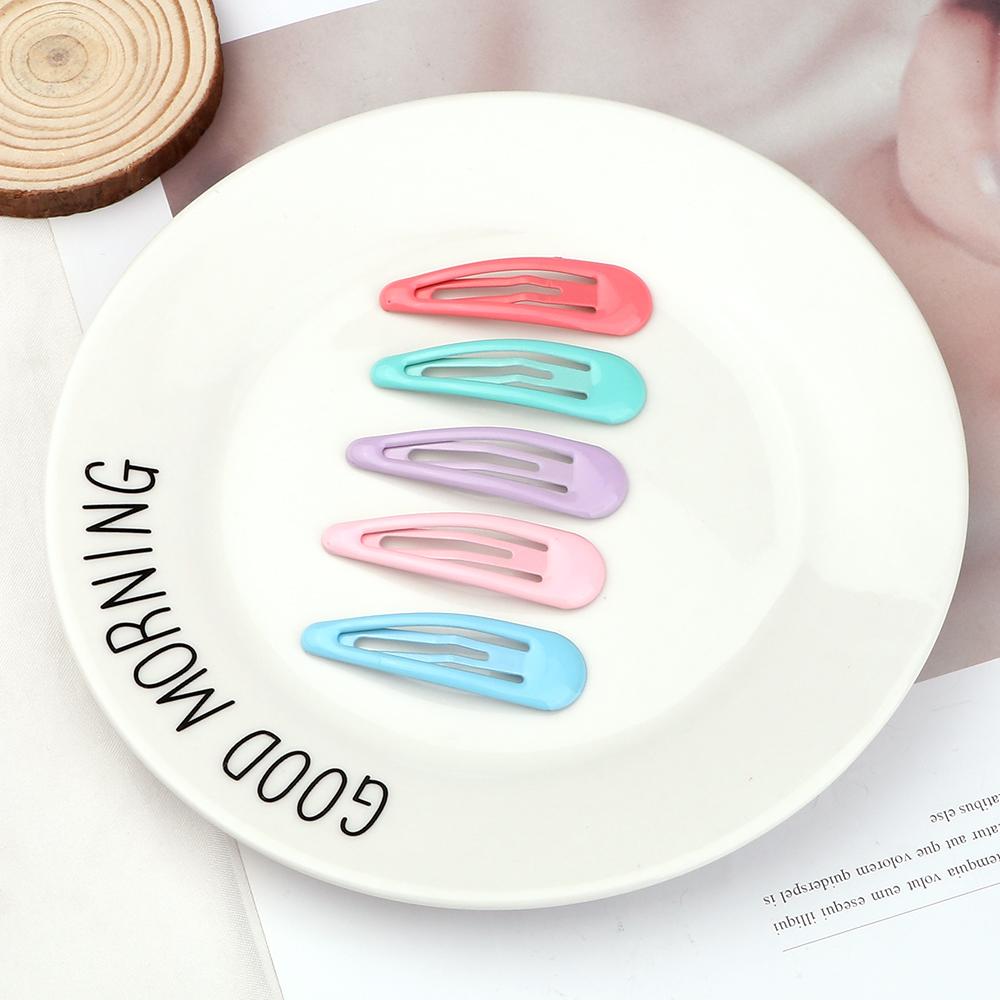 Mixed 5Pcs/Set Hair Clips Accessories Sweet Simple BB Hairpin X-shaped Hairpins 6Pcs/Sets Solid Purple Color Barrettes Headdress