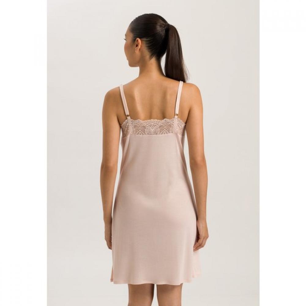 Hanro Nw Spaghetti Dress 90 Cm  Peach Whip 74936 