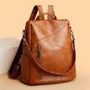 Women's Anti-theft Double Shoulder Bag - 2026 Fashionable Multi-functional PU Backpack