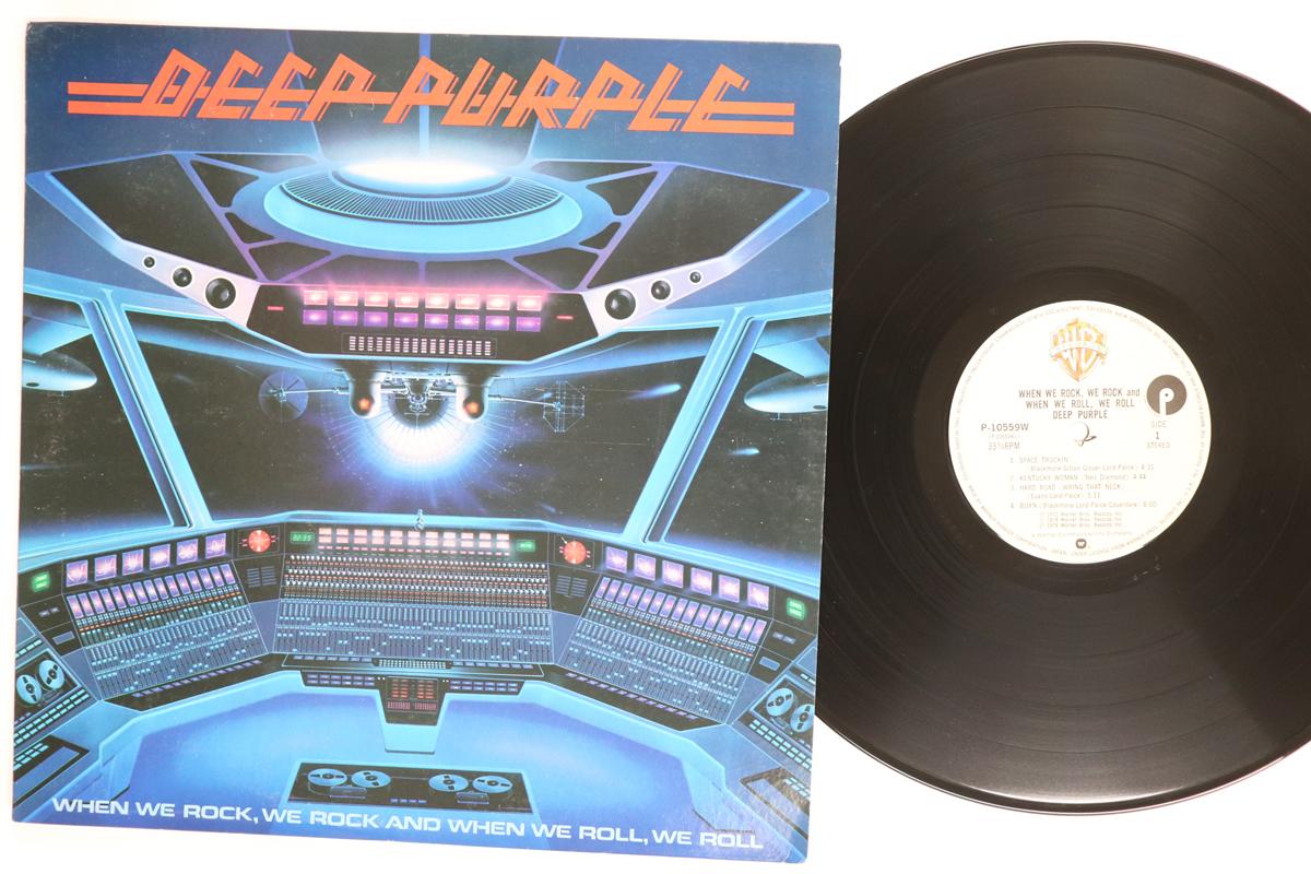 Виниловая пластинка DEEP PURPLE When We Rock We Rock And When We Ro P10559W WARNER BROS 1978 Япония Рок Б/у