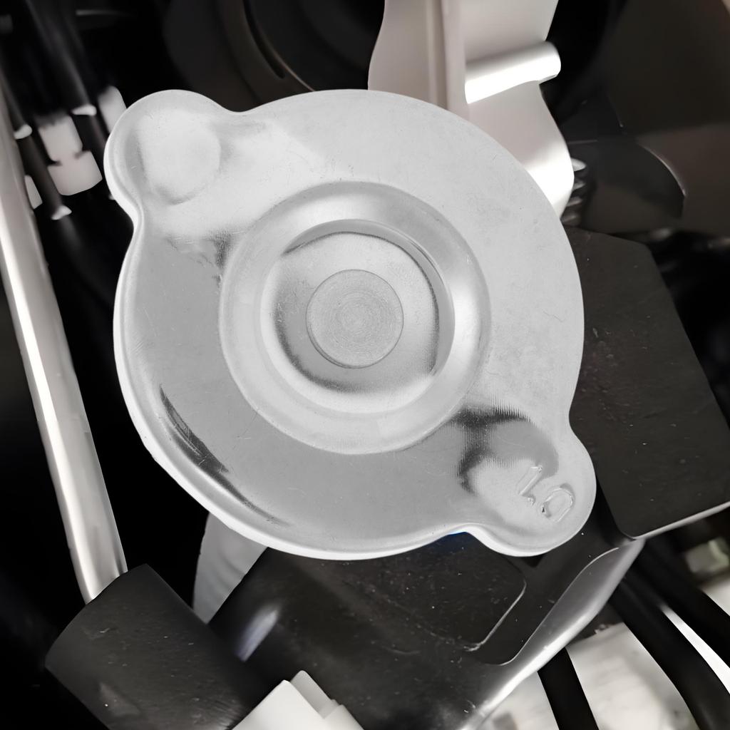 Premium Stainless Steel Radiator Cap Universal High Pressure Coolant Reservoir Cap for Cars Trucks Suvs Heavy Duty Engine