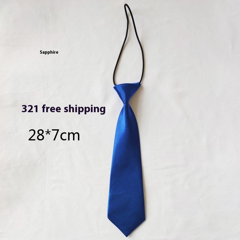 Petits Élastiques pour Enfants Élastiques Couleur Pure Accessoires d'Activité pour Bébés Filles Cravates pour Uniforme Scolaire Enfants