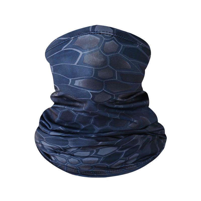 Summer Outdoor Cycling Milk Silk Face Mask: Sun Protection Neck Gaiter, Multifunctional Headscarf, Neck Warmer