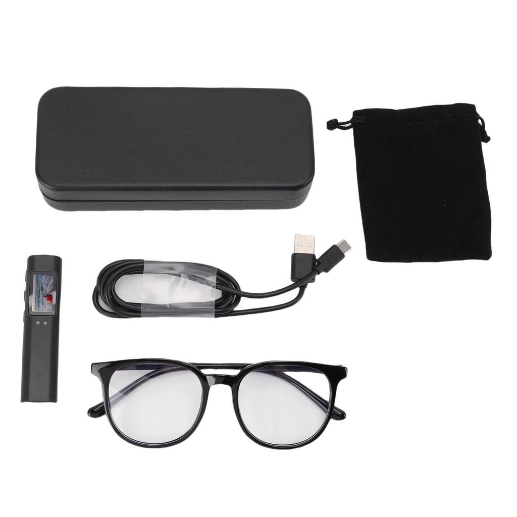 Camera Glasses 2.7K HD 21g Ultra Light Built In Mic POV Recording Sports Video Glasses with Camera for Cycling Hiking