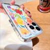 Colorful Floral Pattern Lucency Phone Case for IPhone 14 15 16 13 12 11 17 Pro Max 12 13 Mini Soft Cover