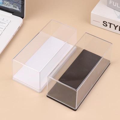 1Pcs Transparent Acrylic Storage Box Practical 1/43 Diecast Model Car Display Box Diy Dustproof Display Rack Toy