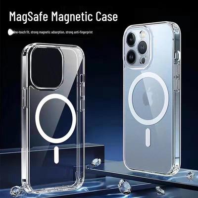 MagSafe Magnetic Transparent Case for iPhone 17 Pro Max/16 Pro - Full Coverage Protective Case
