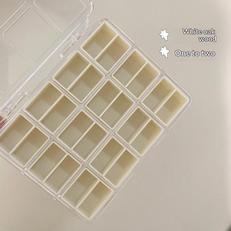 Jewelry Earrings Display Box with Transparent Design for Comprehensive Nail Accessories Storage