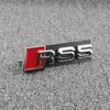 Car Honeycomb Grille Emblem Sticker Car Displacement Badge For 22 A3 A4 A6 Q5 A5 A1 Q3 Q7 A7 TT Q2 SQ5 RSQ3 RSQ8 S3 S4 RS5 RS6
