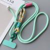 Mobile Phone Lanyard Colorful Long Pearl Messenger Can Carry Men and Women Outdoor Mountaineering Strap Strong Card Anti-lost Adjustable