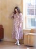 FABRICSEOUL Flower Can Off Shoulder Long Dress_Pink