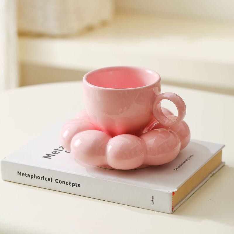 Sunflower Ceramic Coffee & Tea Cup with Saucer