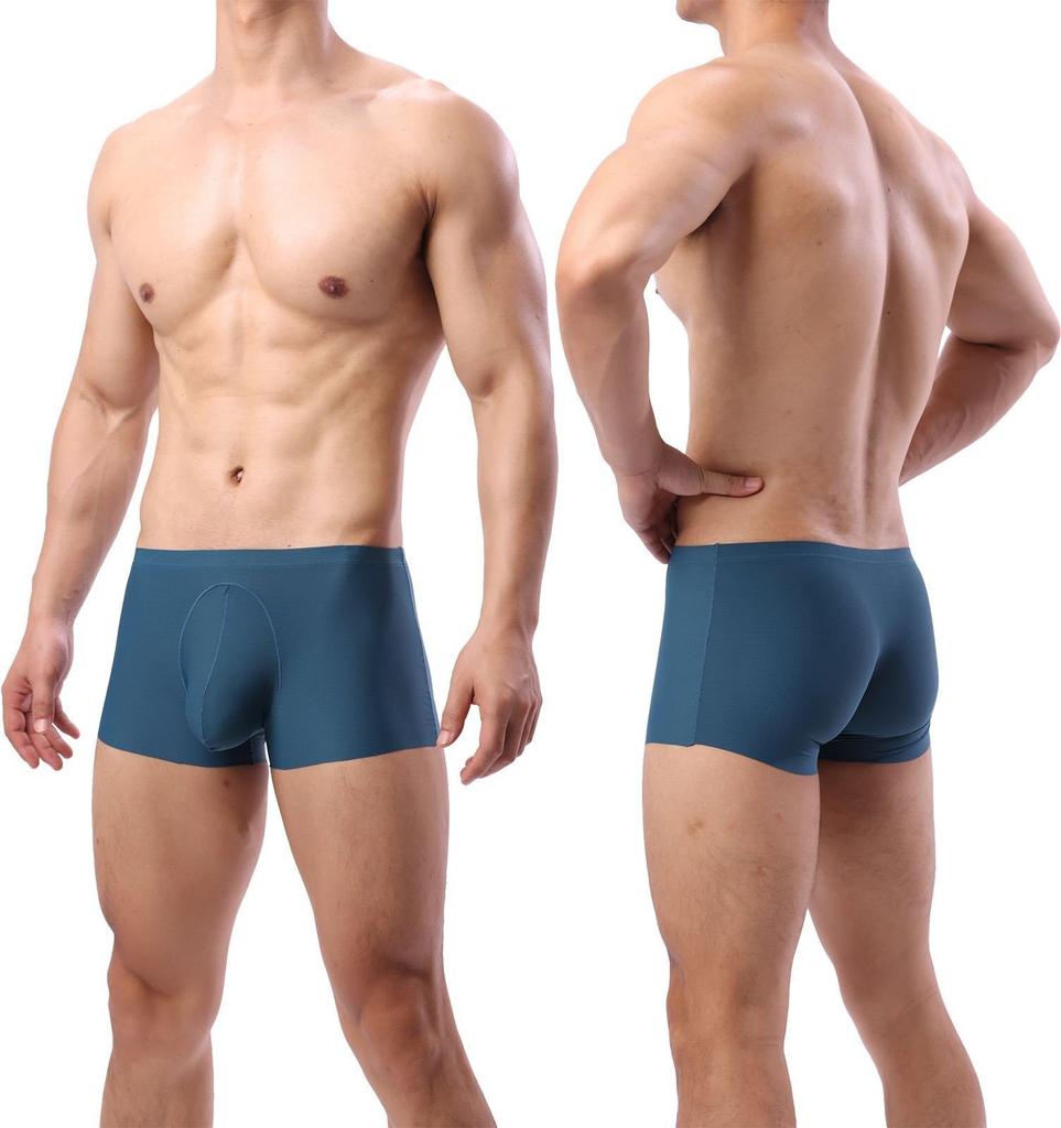 Whaninti Boxer Briefs Mesh Soft (6-Pack) Material, Moisture-Wicking, Quick-Drying, Antibacterial, Odor-Resistant, Low-Rise, Underwear, 6P-M