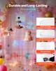 VEVOR Wedding Flower Stand, 3PCS 60/75/90cm Round Cylinder Plinth, Clear Pedestal Stand with Transparent Acrylic Lid