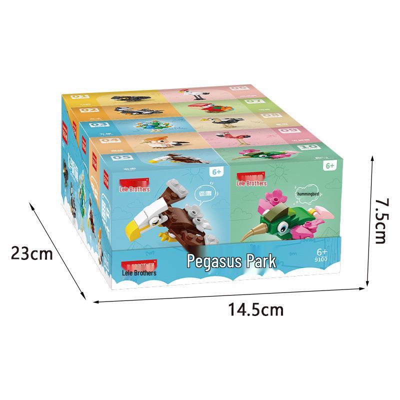 Lele Brothers Educational Flying Bird Building Blocks Set for Kids