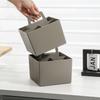 Rectangular Hand-held Basket Desktop with Compartments, Drawer Storage Box, Stackable Storage, Partition Basket Storage Box