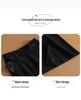 Women's High-Waisted Slit Pencil Skirt - Autumn Slim Fit Fashionable Drape Style