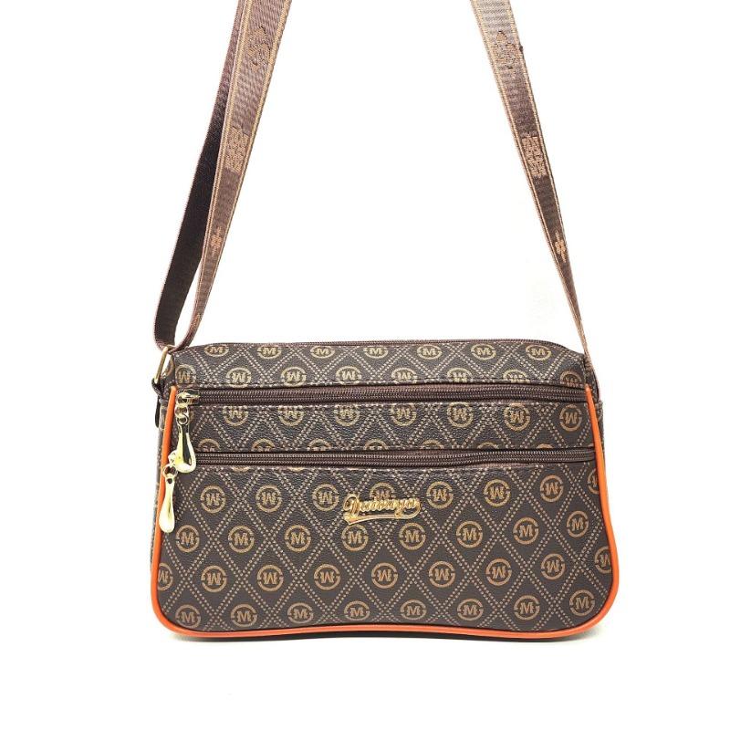 New fashion wide woven belt women's bag middle-aged and elderly mother shopping new shoulder oblique span bag