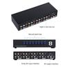 Compactly 8Port  Audios Video Selectors A V Switcher Video Switcher for Home Theater Systems TV Projectors Connection