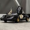 1/32 Lamborghini Countach LP500S Simulation Alloy Car Model Diecast Toys Children Toy Car Sound & Light Pull Back Birthday Gift