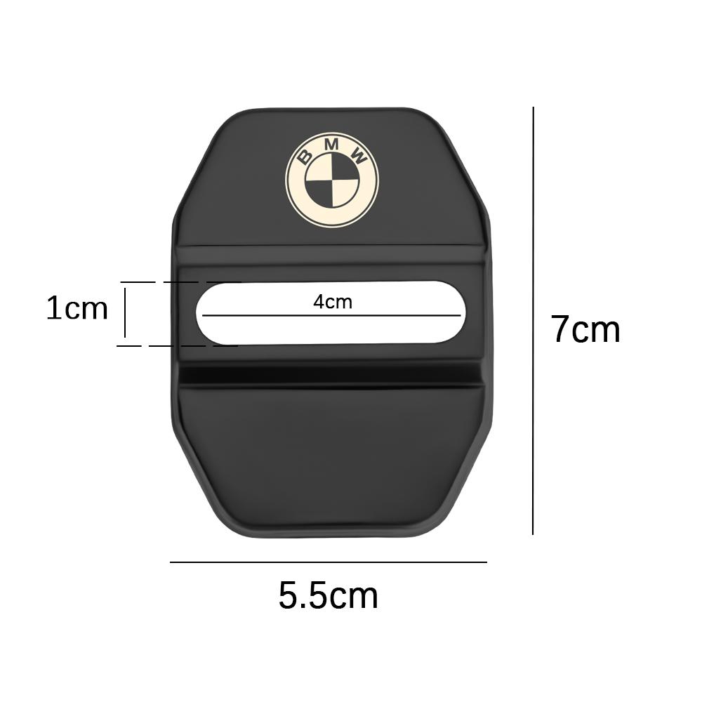 vbjly8 4PCS Car Door Lock Cover Sticker For BMW 1 3 5 7 Series M M3 M5 F20 E60 F30 F34 F32 F31 F48 E28 E30 E34 E36 E39 E46 Accessories
