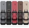 Universal Four Seasons Leather Car Seat Cushion Cover for Small 5-Seat Cars