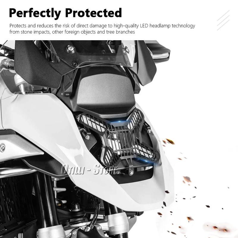 2023 2024 2025 NEW R1300GS Motorcycle Headlight Guard Protector Lens Cover For BMW R 1300 GS R1300 GS Accessories