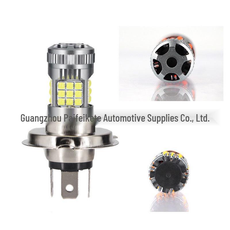 LED Motorcycle Headlight H4 P15D BA20D 3030 36SMD 6000k High/Low Beam Fog Light