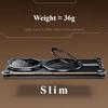 Eary Metal Frameless Phone Case for Huawei Mate XT with 360 Rotate Stand Magnetic Ultra-Thin Protective Cover Shockproof Shells