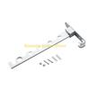 F26C Wall Mounted Foldable Clothes Hanger Retractable Cloth Drying Rack Aluminum Alloy for Home Indoor Outdoor Space Saving
