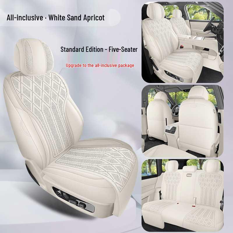 Wenjie M9 Suede Perforated All-Season Seat Cushions