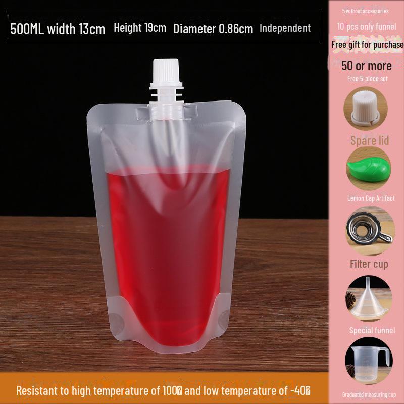 Portable Music Festival Water Bag - Food Grade, Disposable, Essential for Concerts