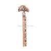 R6FF Bookmarks Ruler Delicate Design, Elegant Measuring Ruler Reading Bookmarks