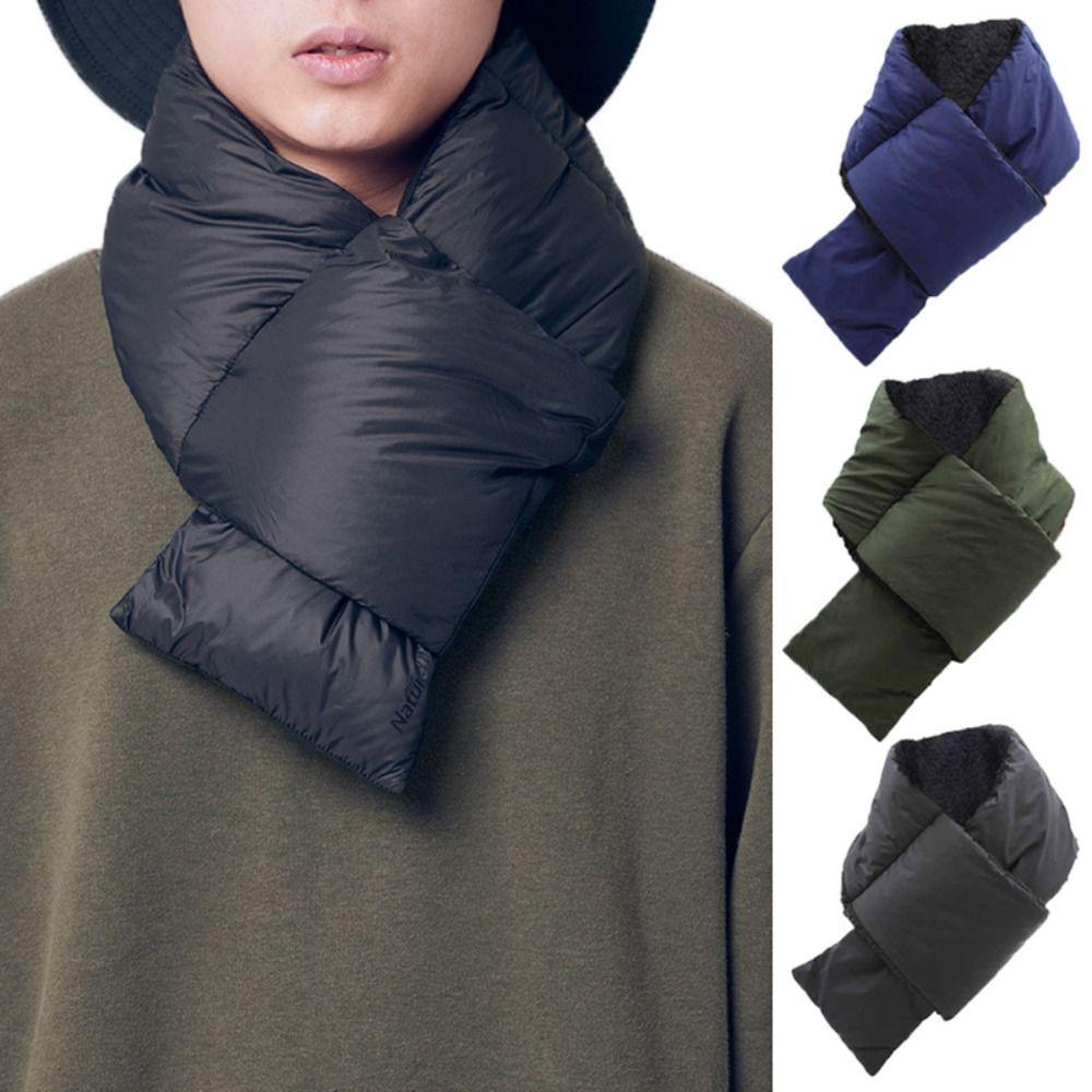 Waterproof Winter Scarf Thick Plush Outdoor Scarf Warm Windproof Scarf Hiking Skiing