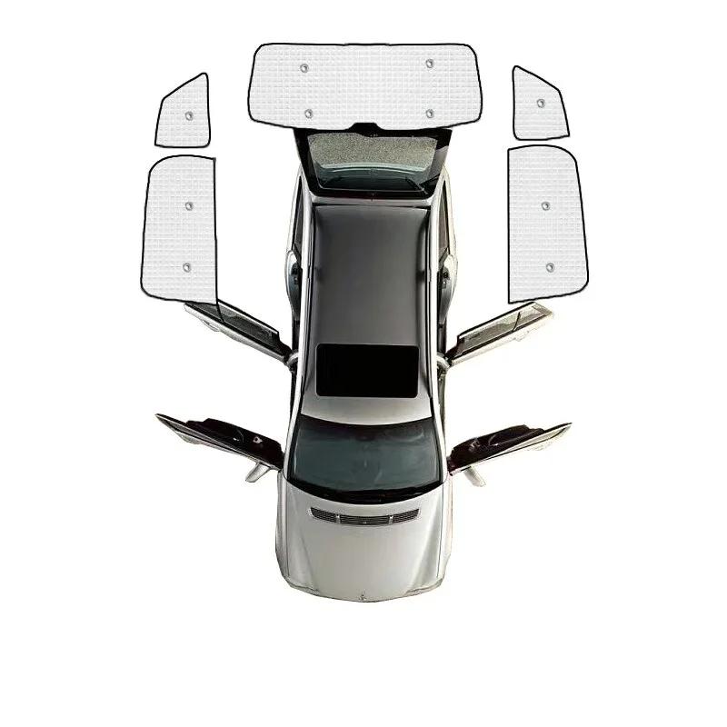 Car Sunshades for Jeep Grand Cherokee WK 2005~2010 Rear Side Window Sunvisor Full Coverage Windshield Anti-UV Curtain Accessorie
