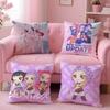 Kpop Demon Hunters Pillow Case, Hot Movie Pattern Printed Cushion Cover, For Anime Fans Living Room Sofa & Bedroom Decor Gift