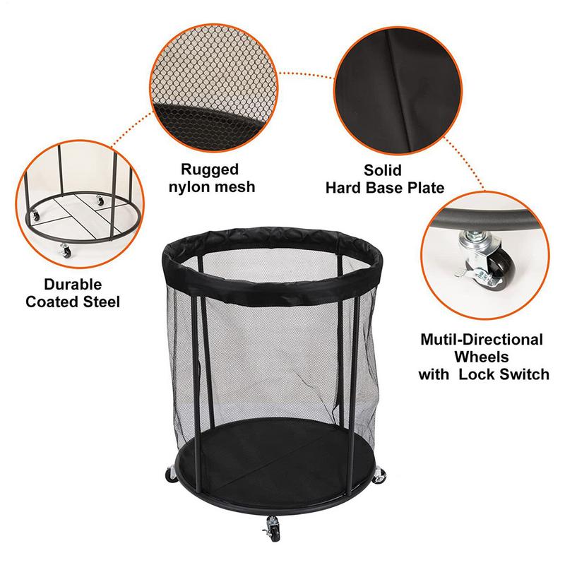 Портативная сетка для хранения мячей Большая вместимость Многофункциональная сетчатая сумка для хранения для гаража Баскетбола Футбола без железных стеллажей CN 4970₽