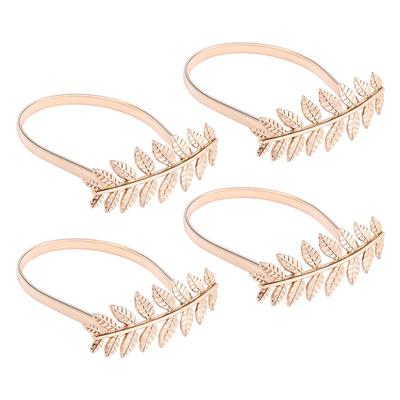 Good-Curtain Tiebacks, Decorative Modern Style Curtain Ties For Drapes With Metal Leaf Design, Adjustable Length