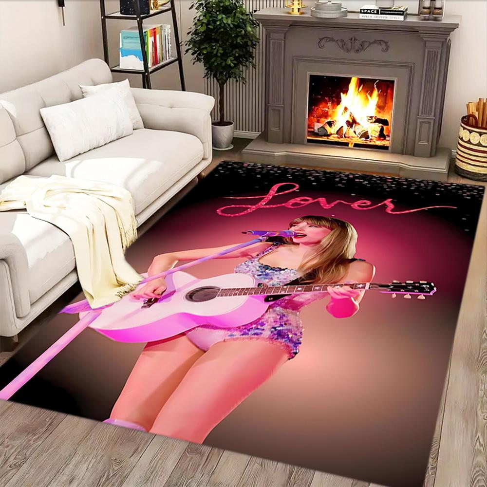 Tappeto Taylor Swift Era per Soggiorno, Camera da Letto, Studio, Corridoio, Perfetto per Decorazione Casa o Regali di Festa