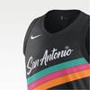 Nike Dri-FIT ADV FW25 Victor Wembanyama City Edition NBA San Antonio Spurs Comfortable Soft Skin V-Neck Pullover Basketball Jersey HM6122-010