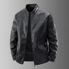Autumn Men Faux Leather Jacket Black Biker Coat Korean Fashion Men PU Retro Leather Jacket Trend Casual Slim Fit Baseball Clothes