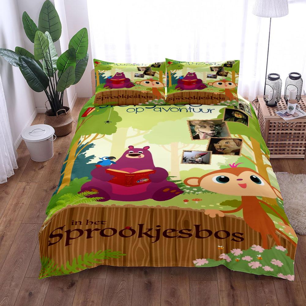 Spanish Fruitties Children Duvet Cover Set King Queen Double Twin Single Bed Linen Set