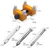 Hand Drill Keyless Chuck Fixed Seat Twist Drill Resin Jewelry Drilling Tools