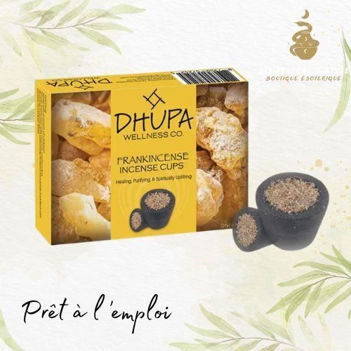 Boîte D'encens Naturel Frankincense - Dhupa - 6 Tasses - Blanc - Adulte - Mixte