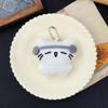 Funny Earphones Cat Pendant Bag Hanging Key Ring Graduation Gifts Sad Cat Doll Keychain  Couple
