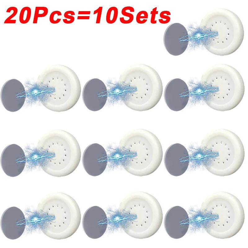 

20/2 шт. прочные магнитные крючки многоцелевое настенное крепление анти-потеря магнитный держатель крючок наклейка на холодильник дистанционный органайзер для хранения крючок