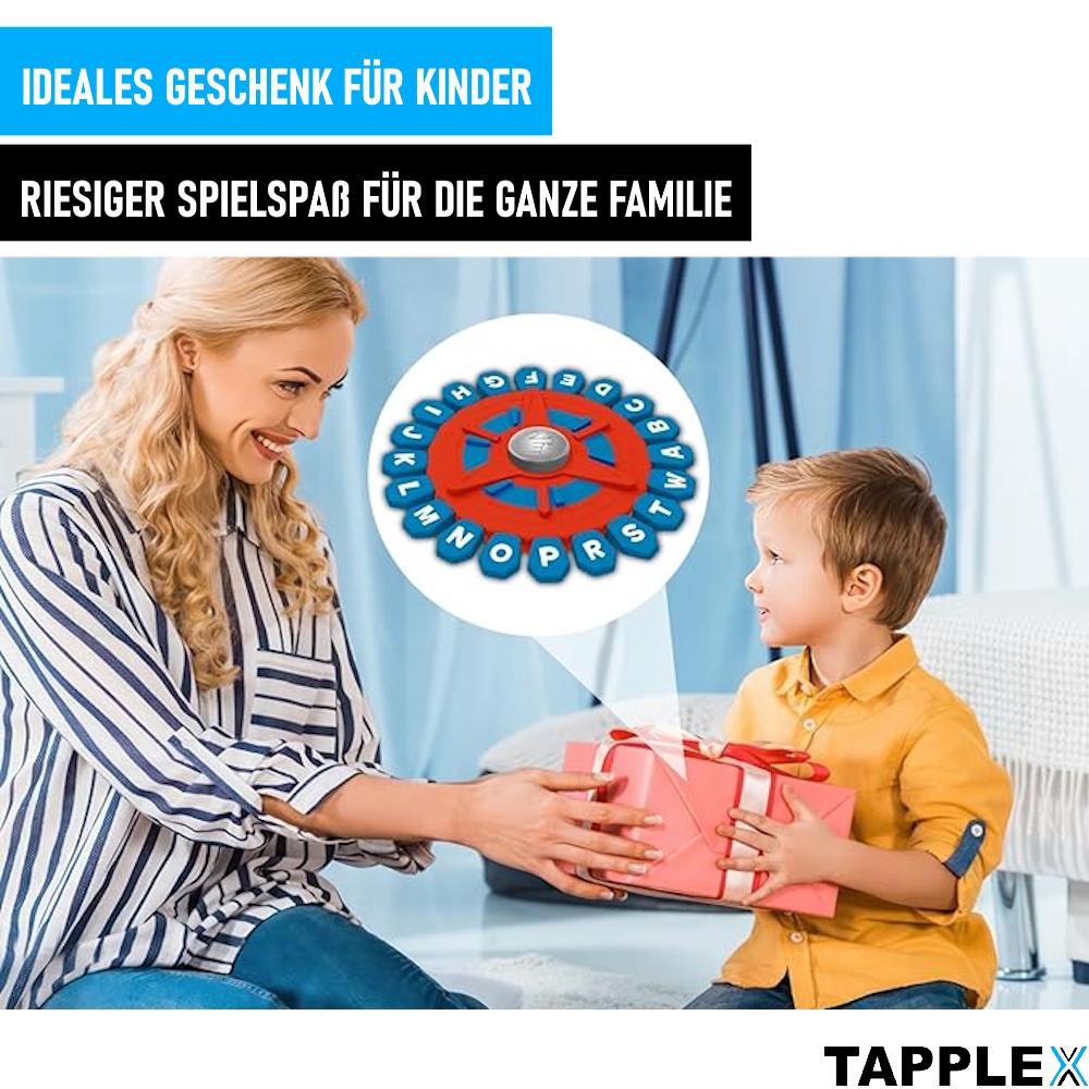 TAPPLEX dovednostní hra se slovy, hra s rychlým myšlením a psaním písmen