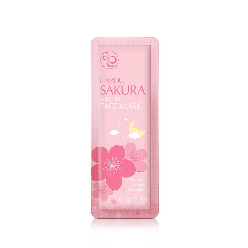 Matcha Sleeping Mask Treatment Peeling Purifying Blackhead Removal Mask Acne Tea Tree Djuprengörande rynkor Sköljfri Fuktgivande hudvårdsprodukter