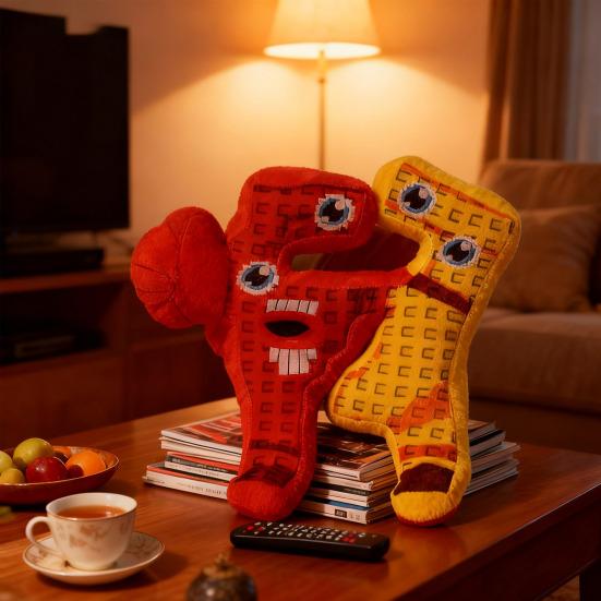 Spillinspirert Plysjleke Myk Tegneserie Utstoppet Plysjdyr Hjem Stue Soverom Plysjdukke Dekorasjon Barn Gutter Jenter Voksne Spillfans Samleobjekt Gave