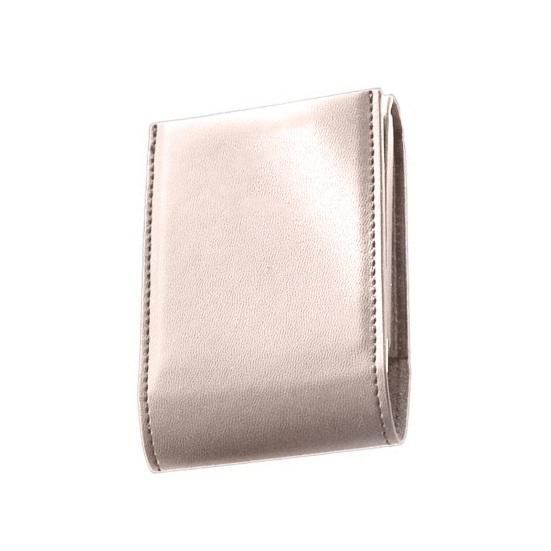 Lipstick Bag with Mirror Mini Lip Balm Organizer Portable Lipstick Case Fits 3 Lipsticks for Handbag Women And Girls Travel Touch-Ups